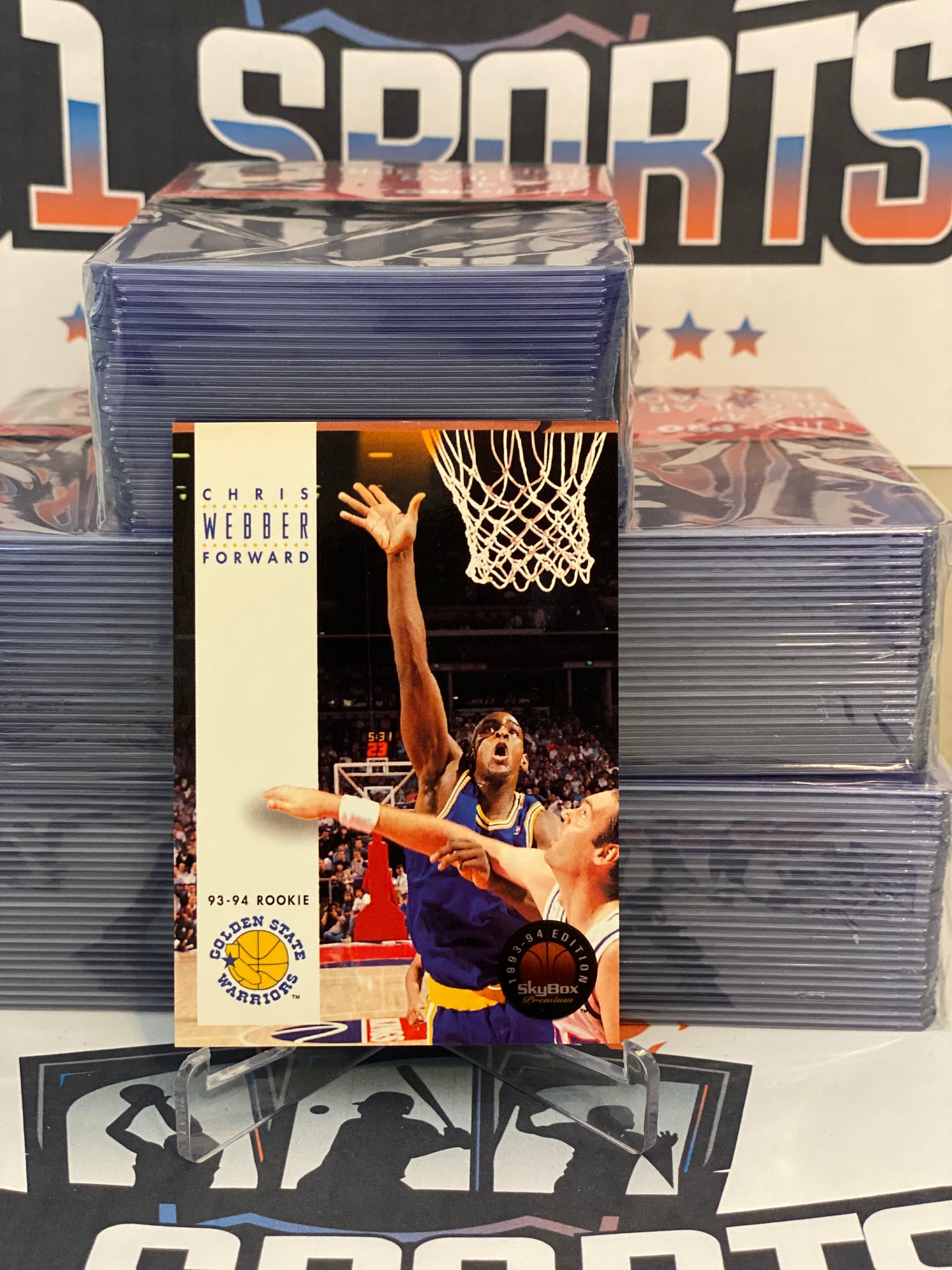 1993 Skybox Chris Webber Rookie #227