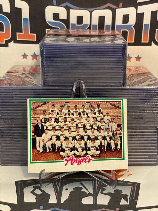 1978 Topps (California Angels Team Checklist) Nolan Ryan, Frank Tanana, Bobby Bonds #214