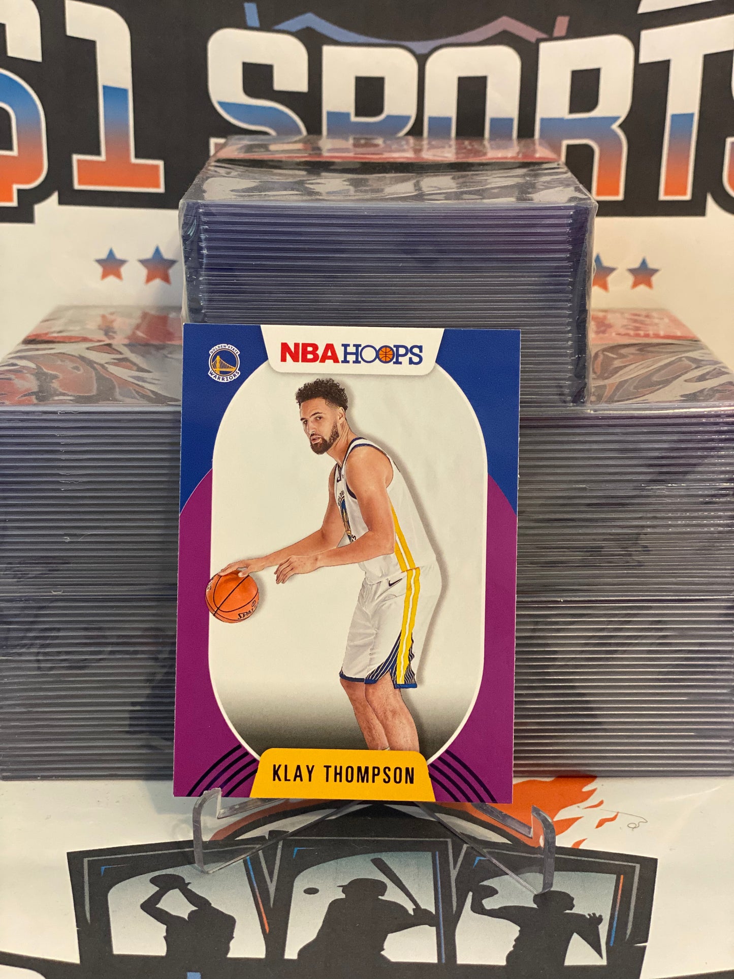 2019 NBA Hoops (Purple) Klay Thompson #77