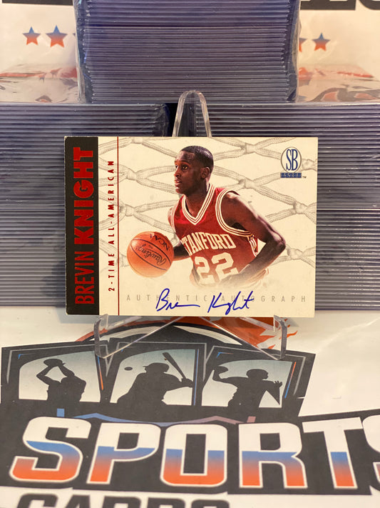 1997 Score Board (Autographed Card) Brevin Knight #25