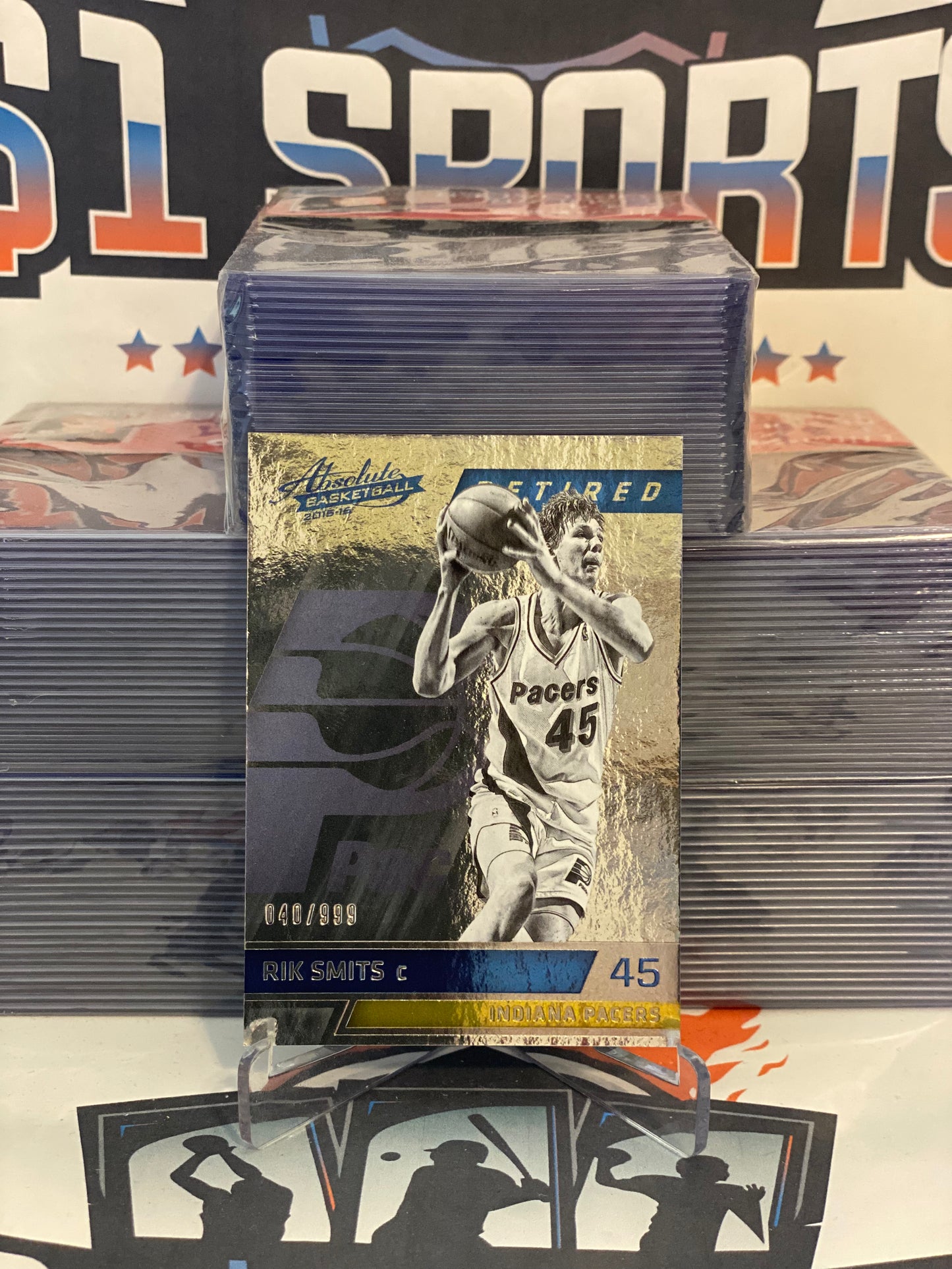 2015 Panini Absolute (Retired 040/999) Rik Smits #112