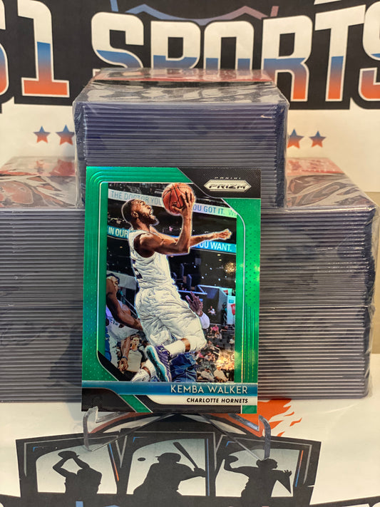 2018 Panini Prizm (Green Prizm) Kemba Walker #298