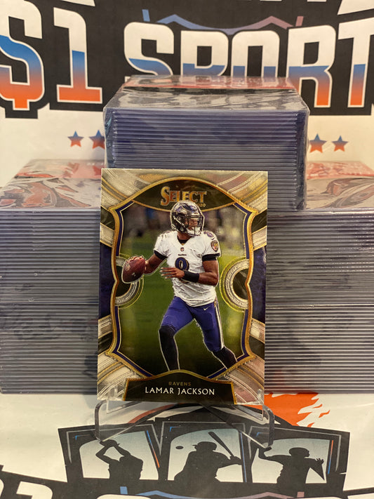 2020 Panini Select Lamar Jackson #3