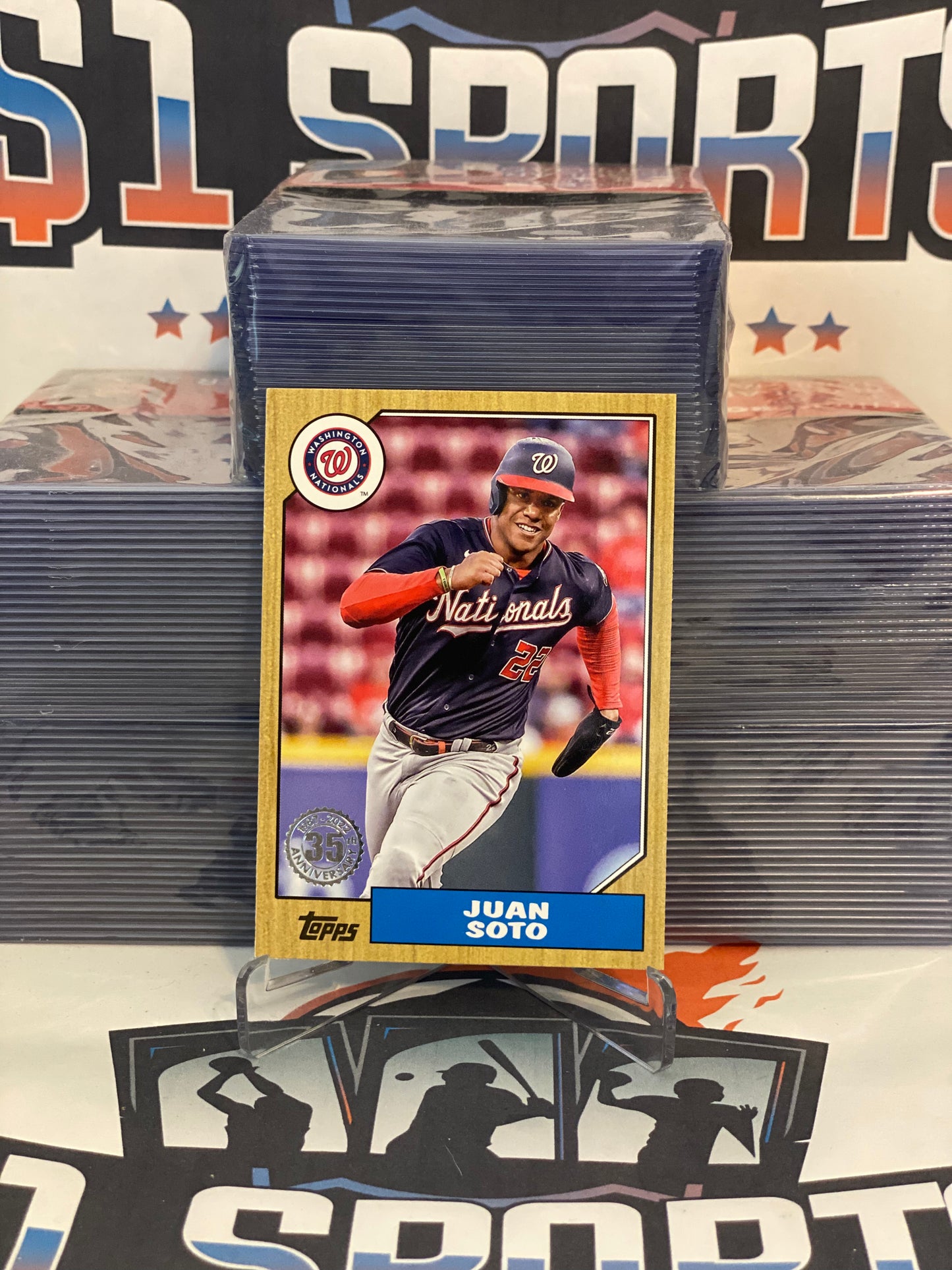 2022 Topps (1987 Redux) Juan Soto #87TB-10