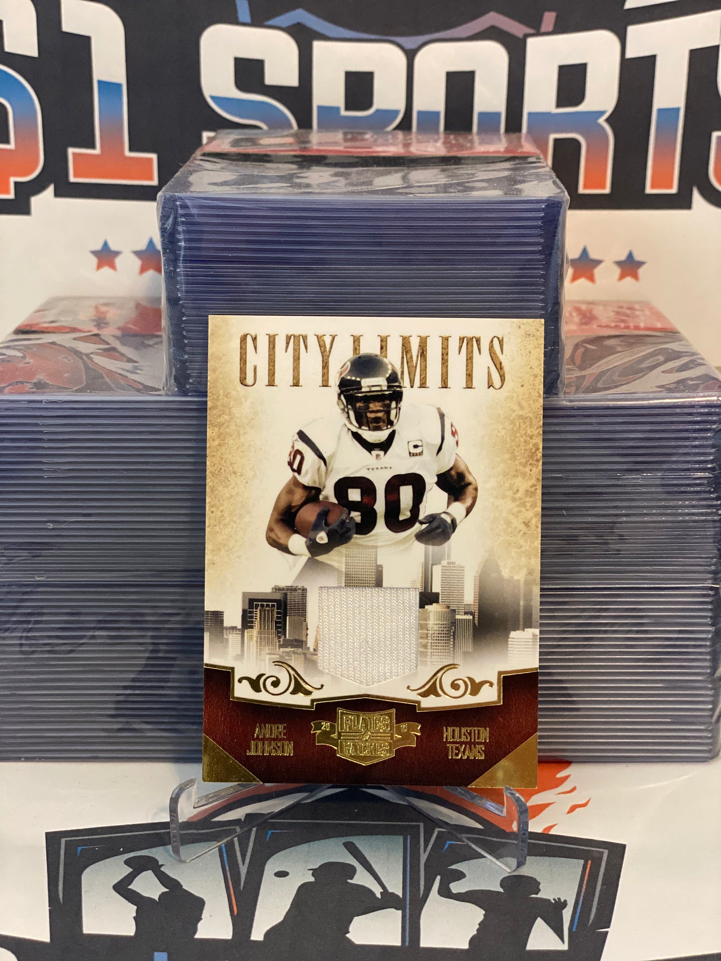 2010 Panini Plates & Patches (City Limits 161/299) Andre Johnson #18