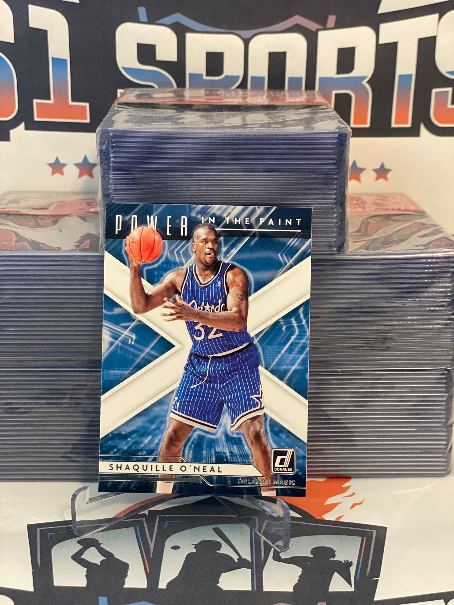 2021 Donruss (Power in the Paint) Shaquille O'Neal #9