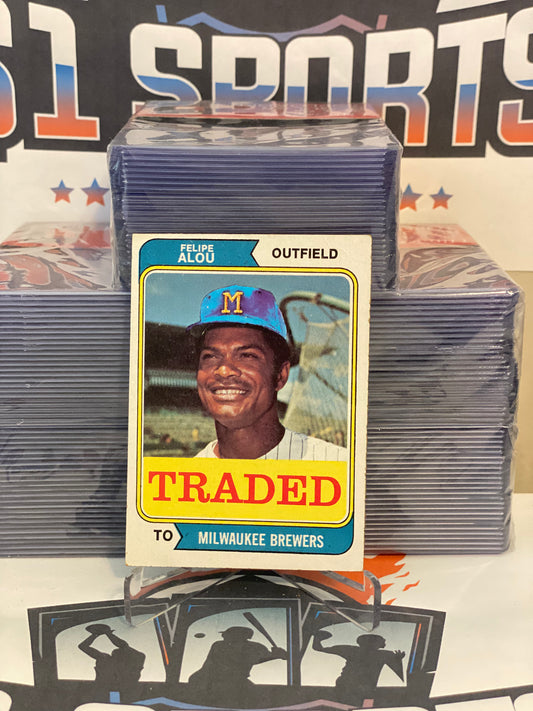 1974 Topps (Traded) Felipe Alou #485T