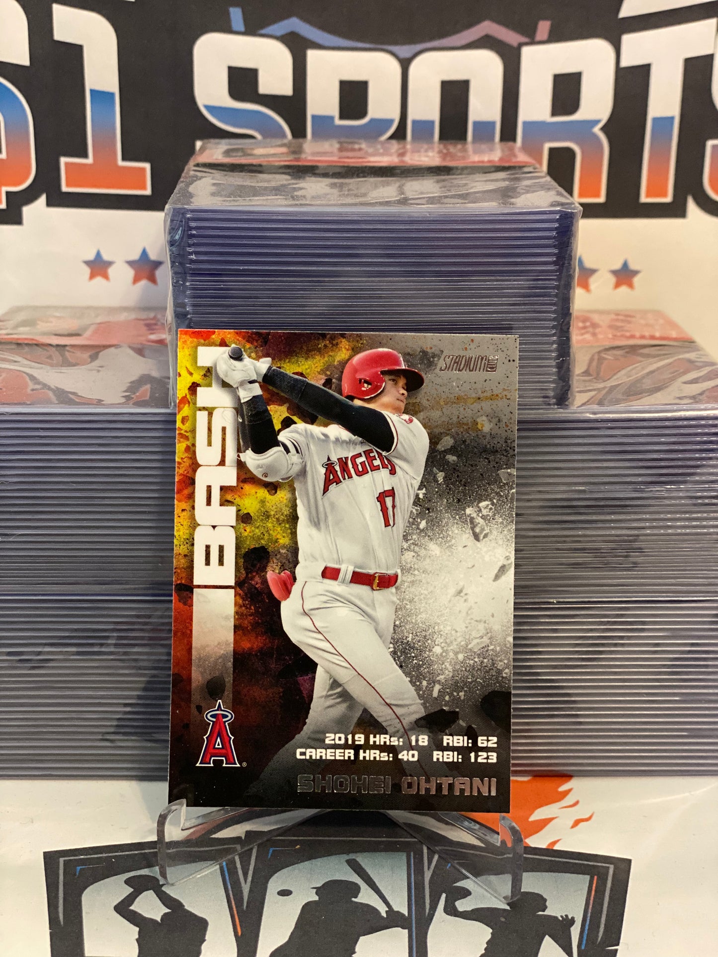 2020 Topps Stadium Club (Bash & Burn) Shohei Ohtani #BAB-3