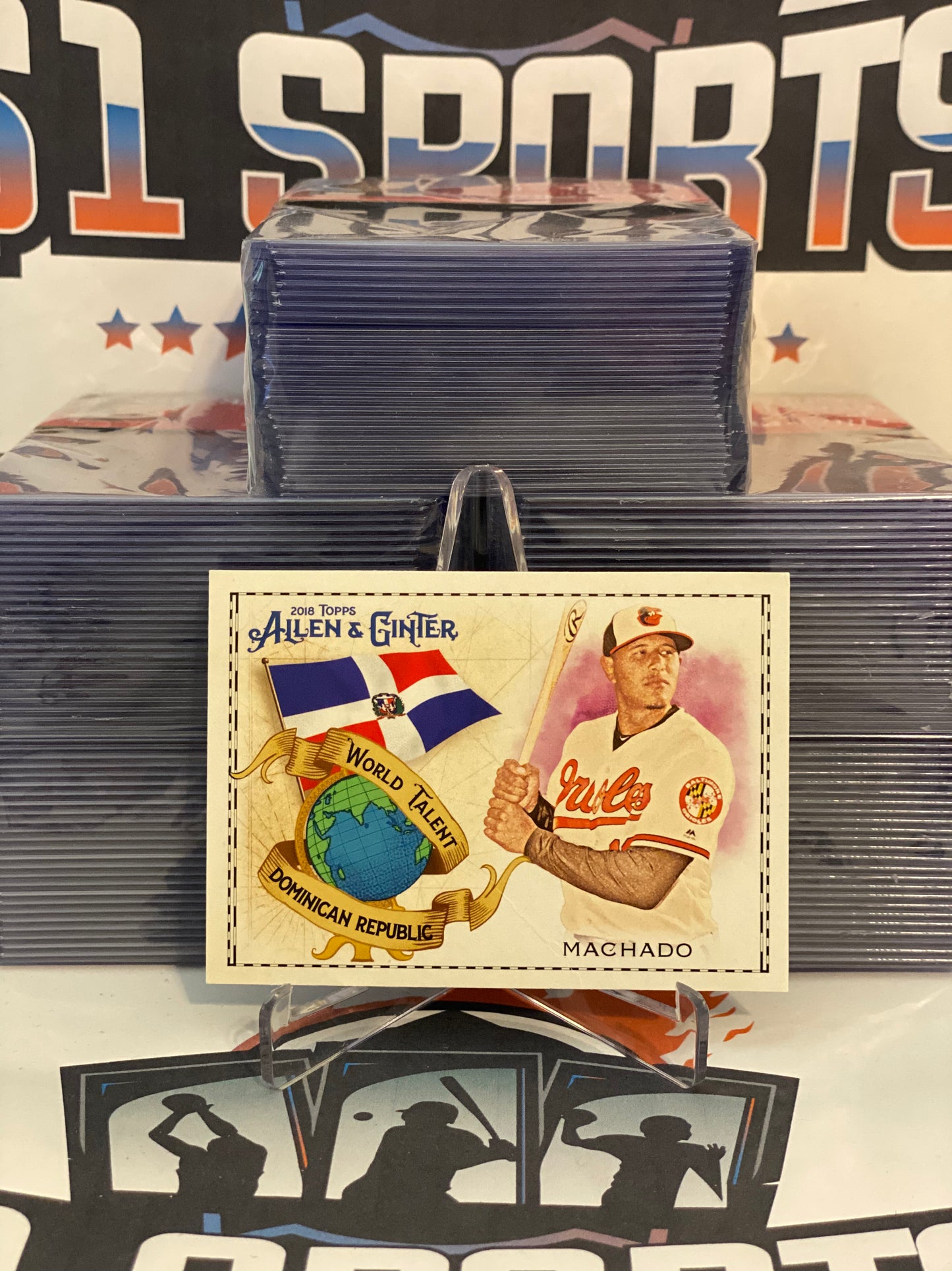 2018 Topps Allen & Ginter (World Talent) Manny Machado #WT-19