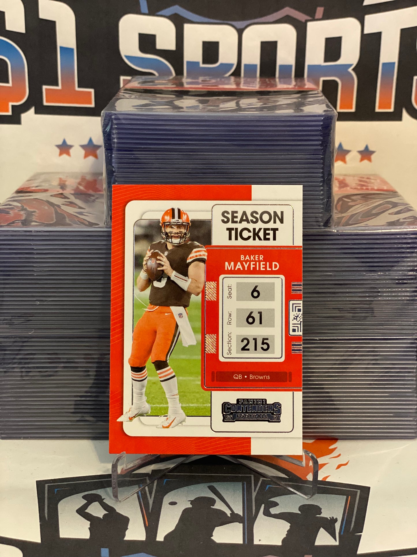 2021 Panini Contenders Baker Mayfield #22