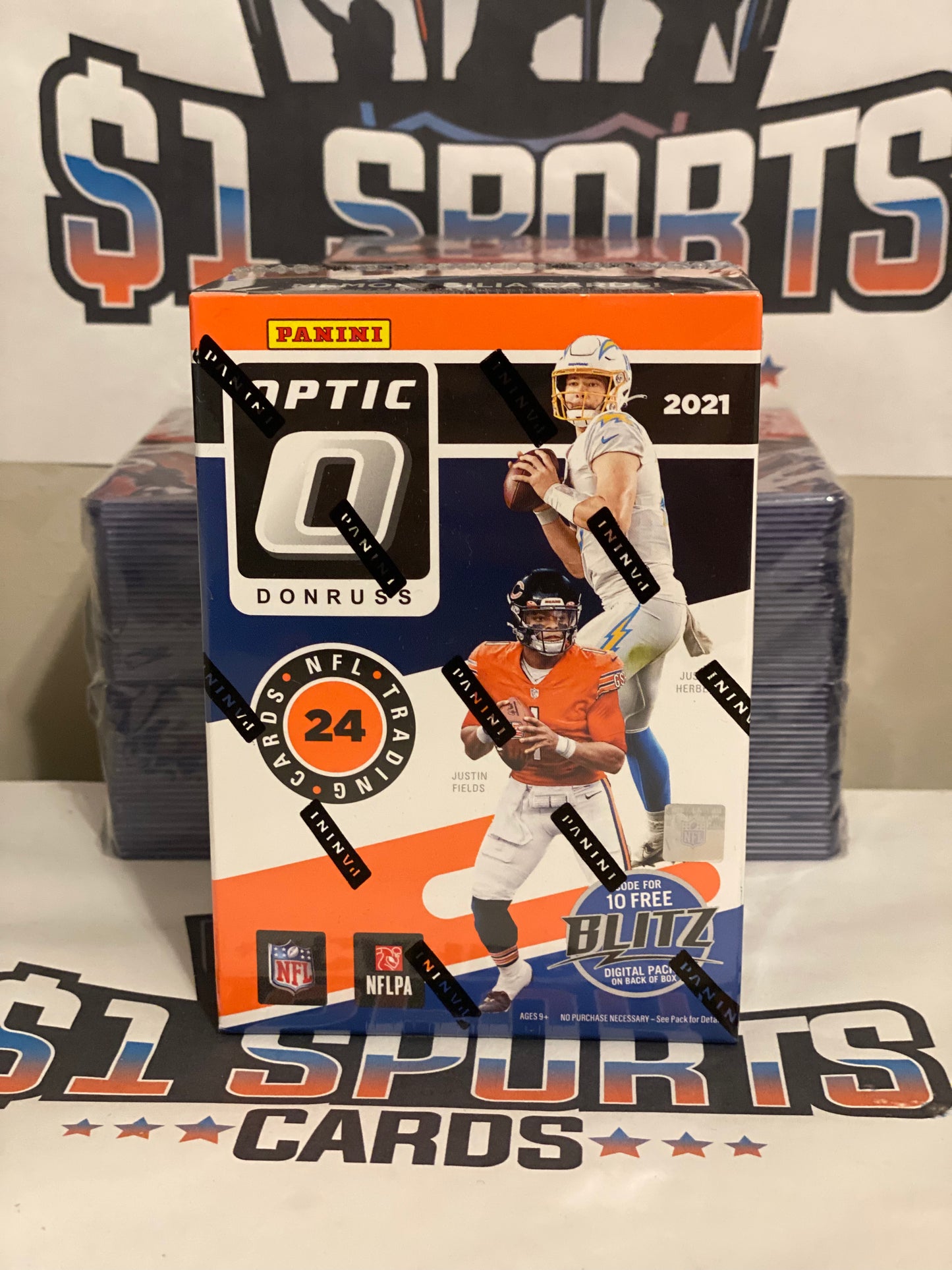 2021 Donruss Optic NFL Football Blaster Box