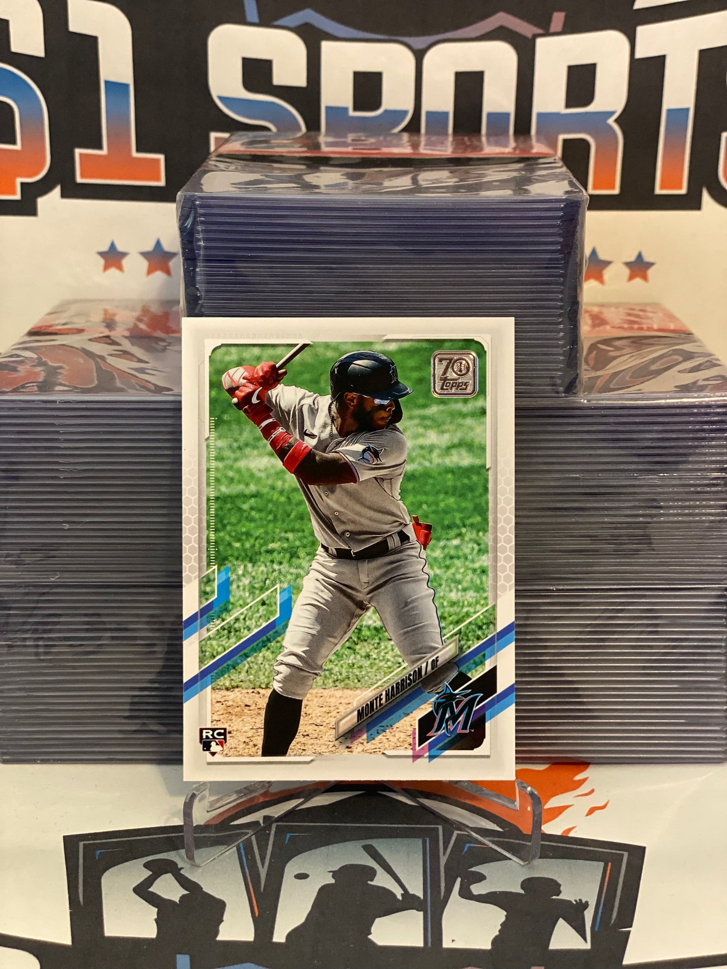 2021 Topps Monte Harrison Rookie #126