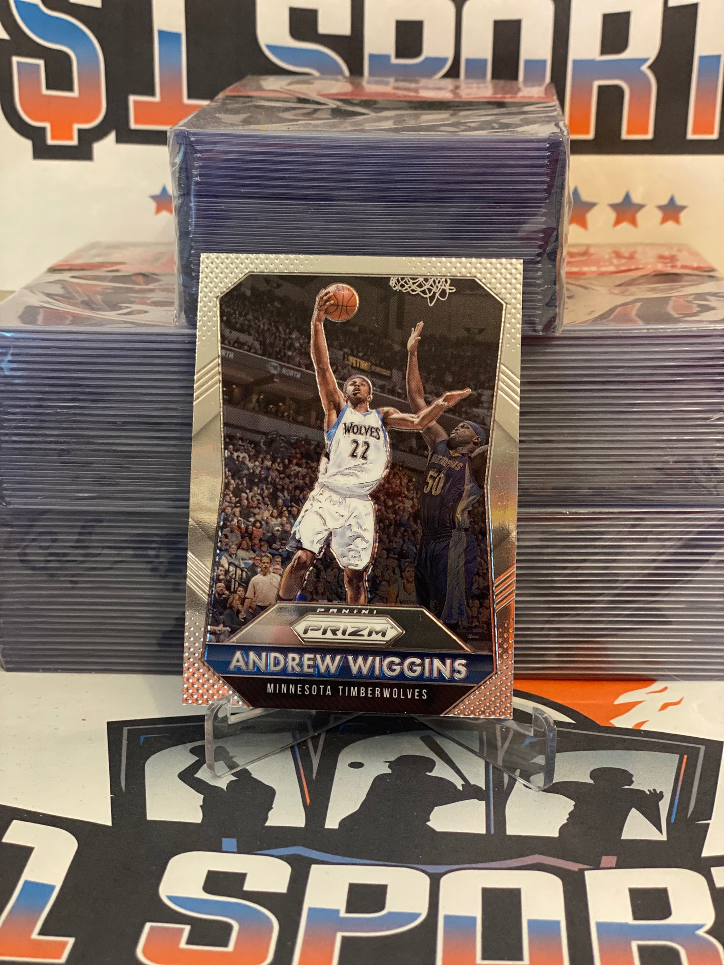 2015 Panini Prizm (2nd Year) Andrew Wiggins #194