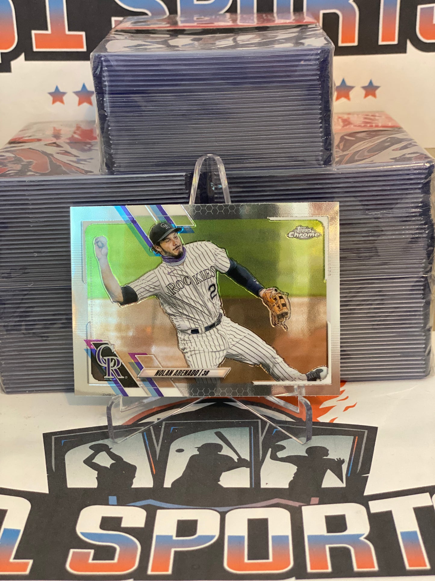 2021 Topps Chrome Nolan Arenado #84