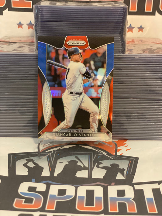2019 Panini Prizm (Red White Blue Prizm) Giancarlo Stanton #154