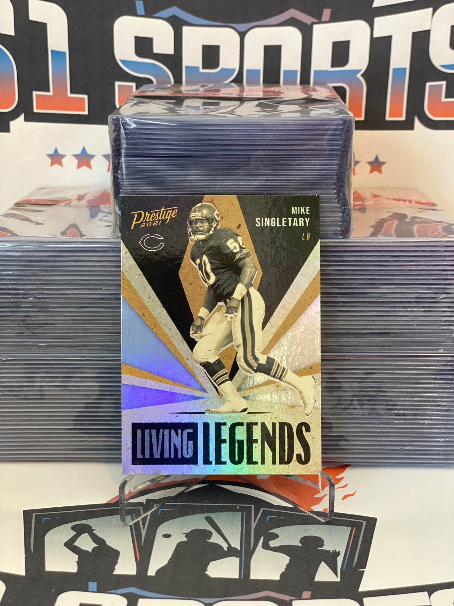 2021 Panini Prestige (Living Legends) Mike Singletary #LL-12