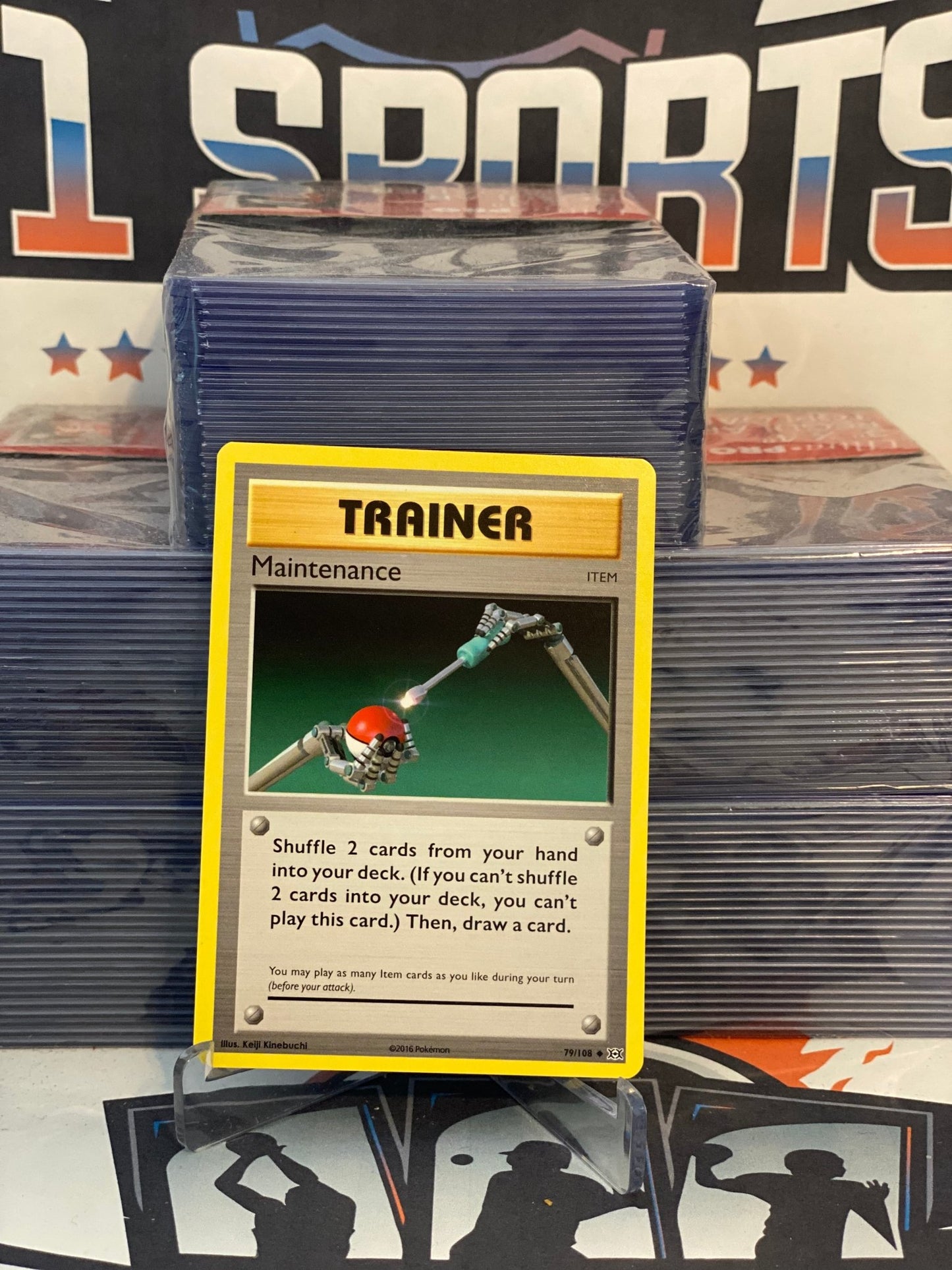 Pokemon TCG: Evolutions - Trainer: Maintenance (Uncommon) #79