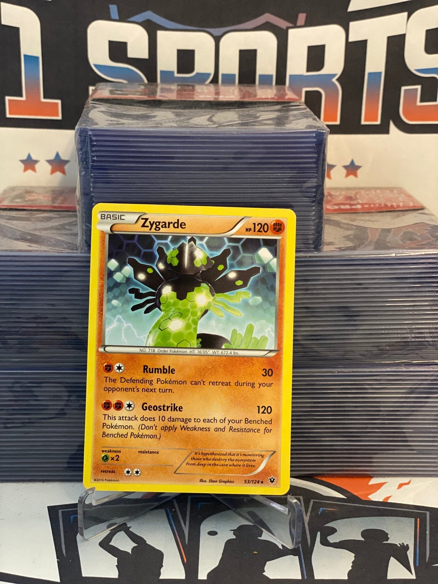 Pokemon TCG: Fates Collide - Zygarde (Rare) #53
