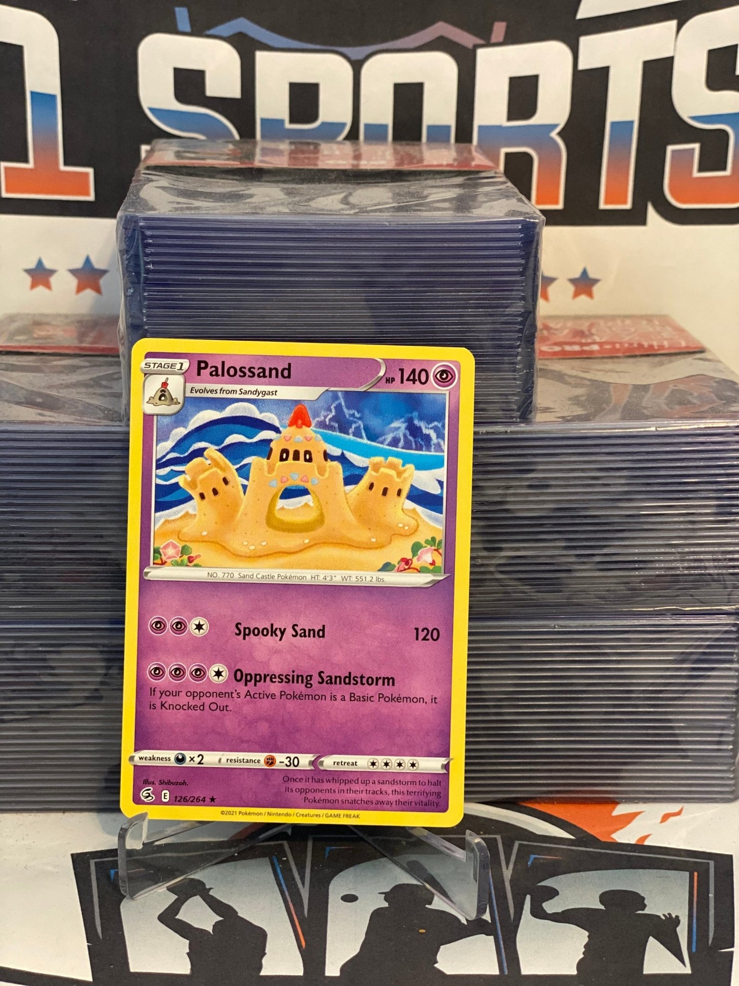 Pokemon TCG: Fusion Strike - Palossand (Rare) #126