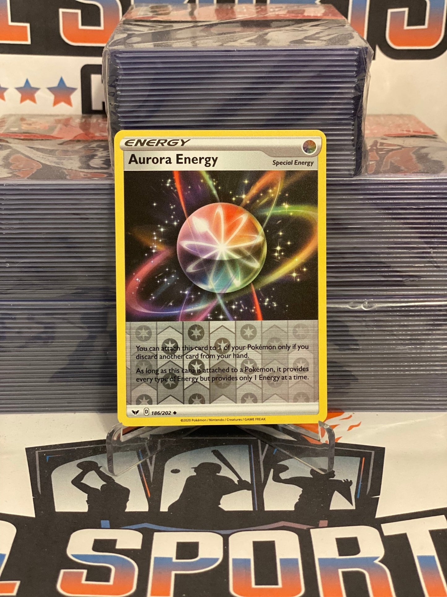 Pokemon TCG: Sword & Shield - Aurora Energy (Holo, Uncommon) #186