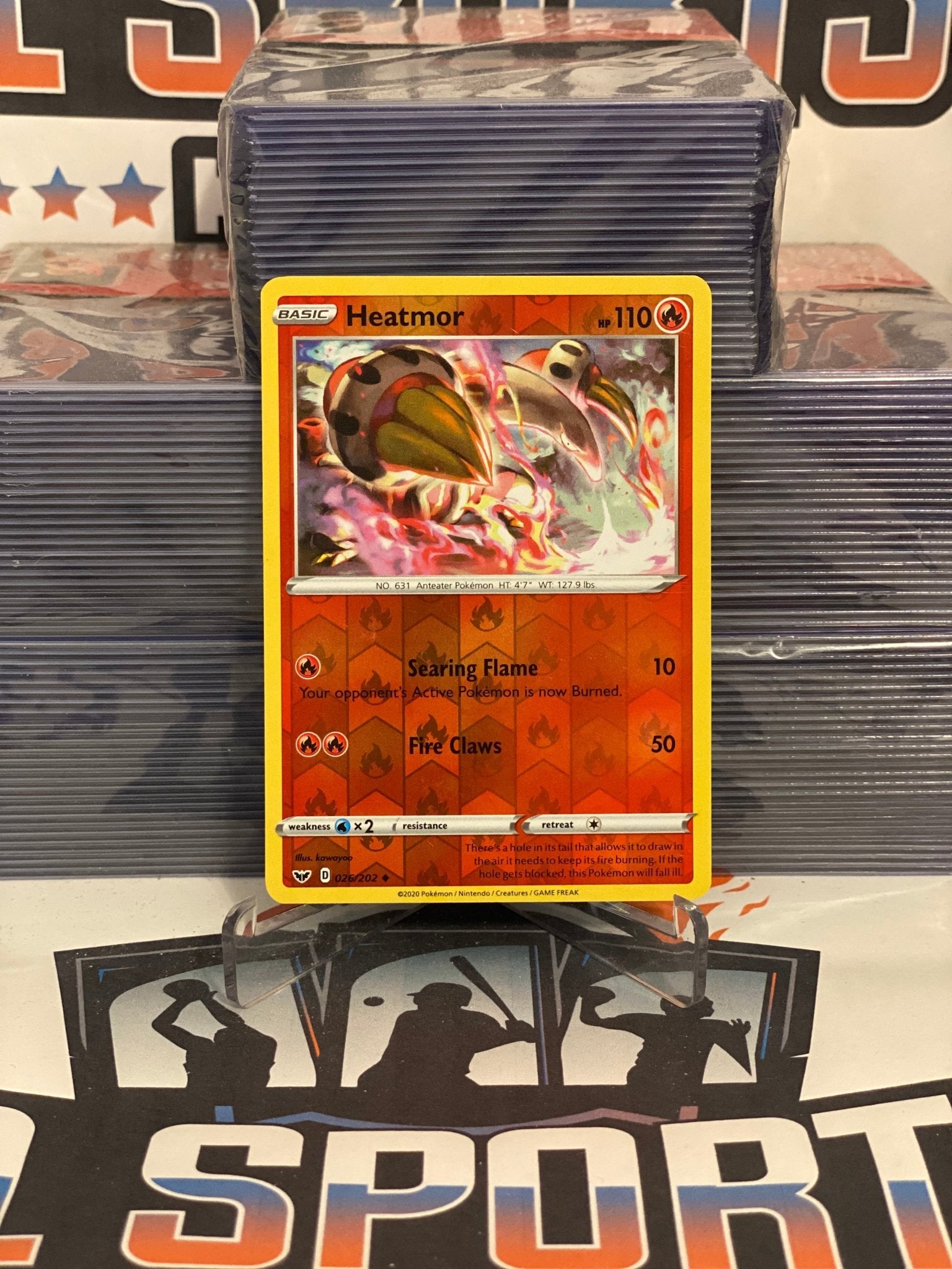 heatmor pokemon card Pokemon TCG: Sword & Shield