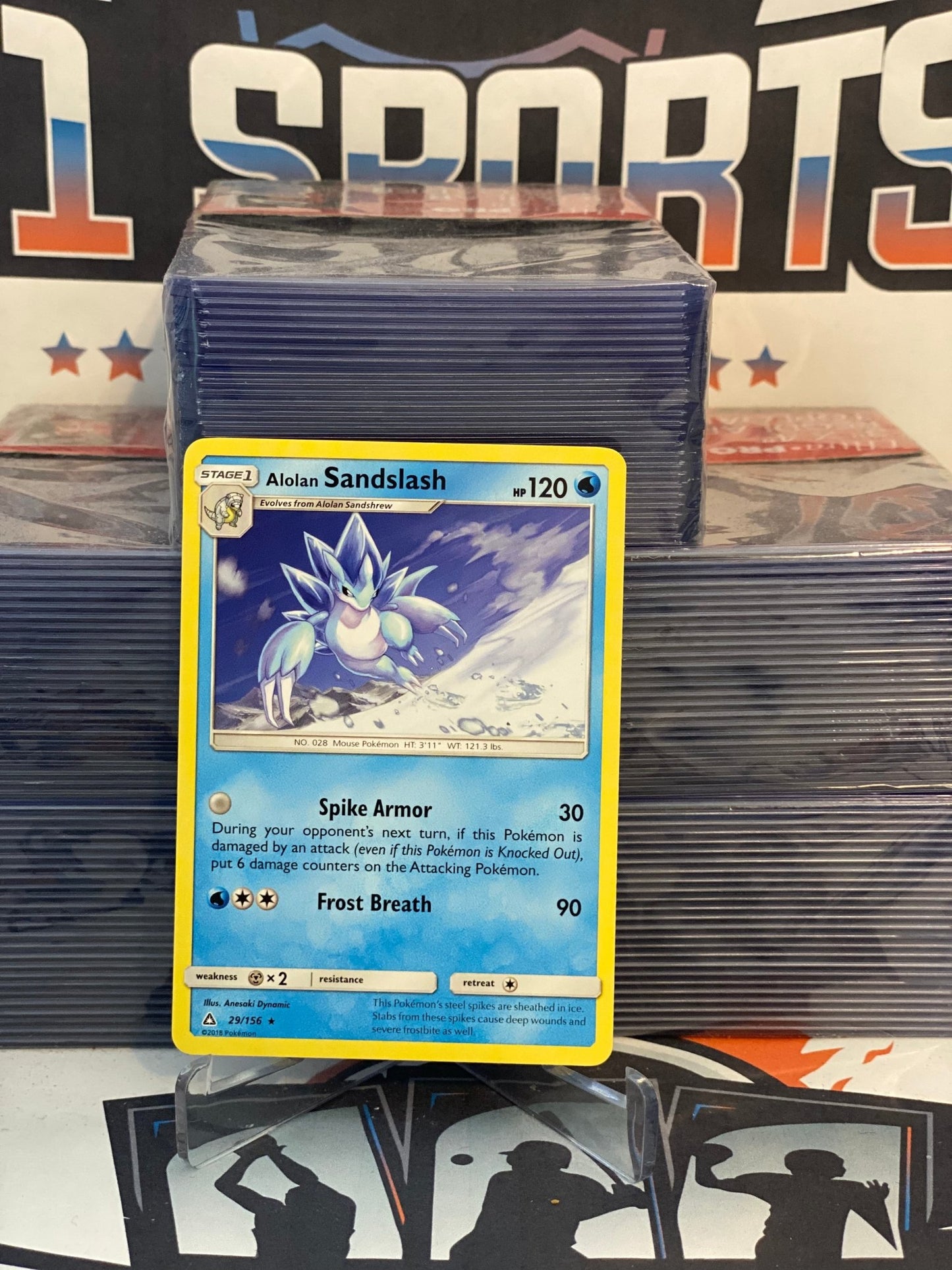 Pokemon TCG: Ultra Prism - Alolan Sandslash (Rare) #29