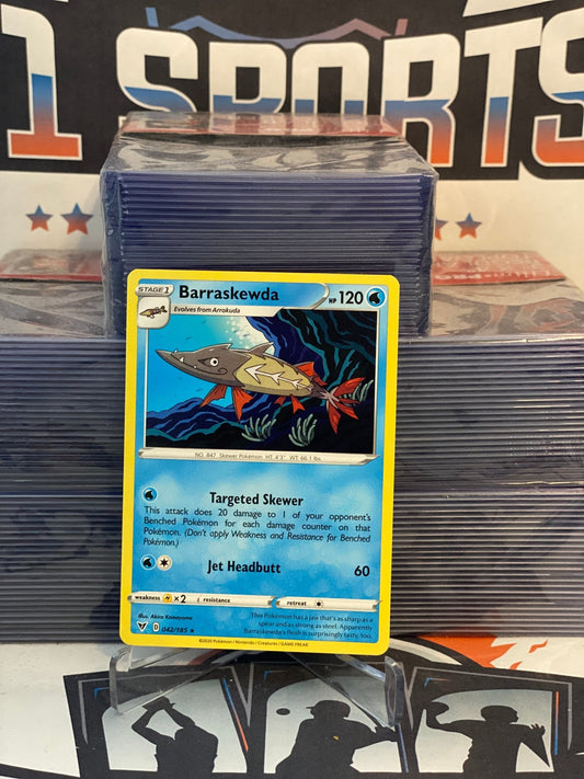 Pokemon TCG: Vivid Voltage - Barraskewda (Rare) #42