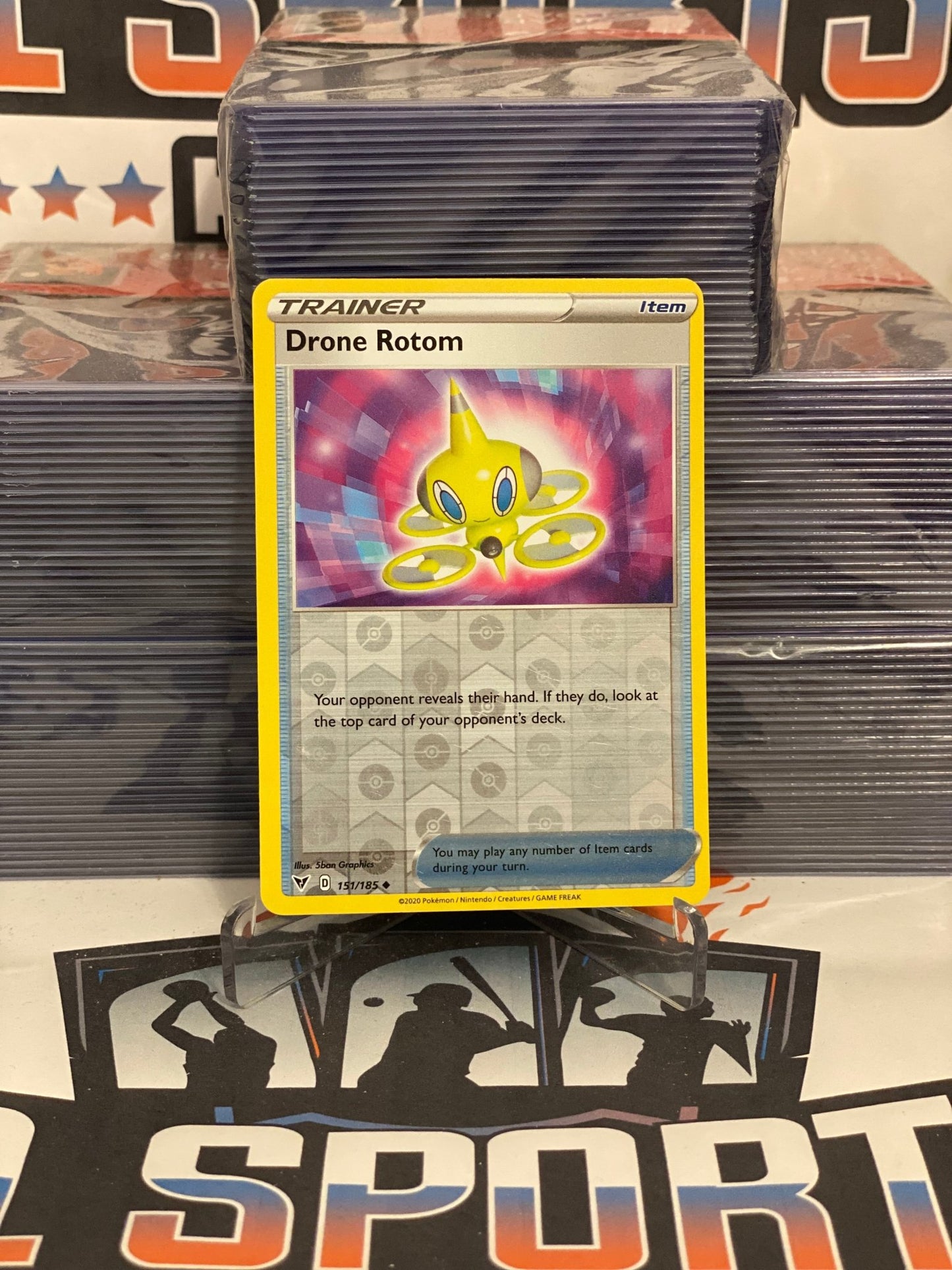 Pokemon TCG: Vivid Voltage - Drone Rotom (Holo, Uncommon) #151