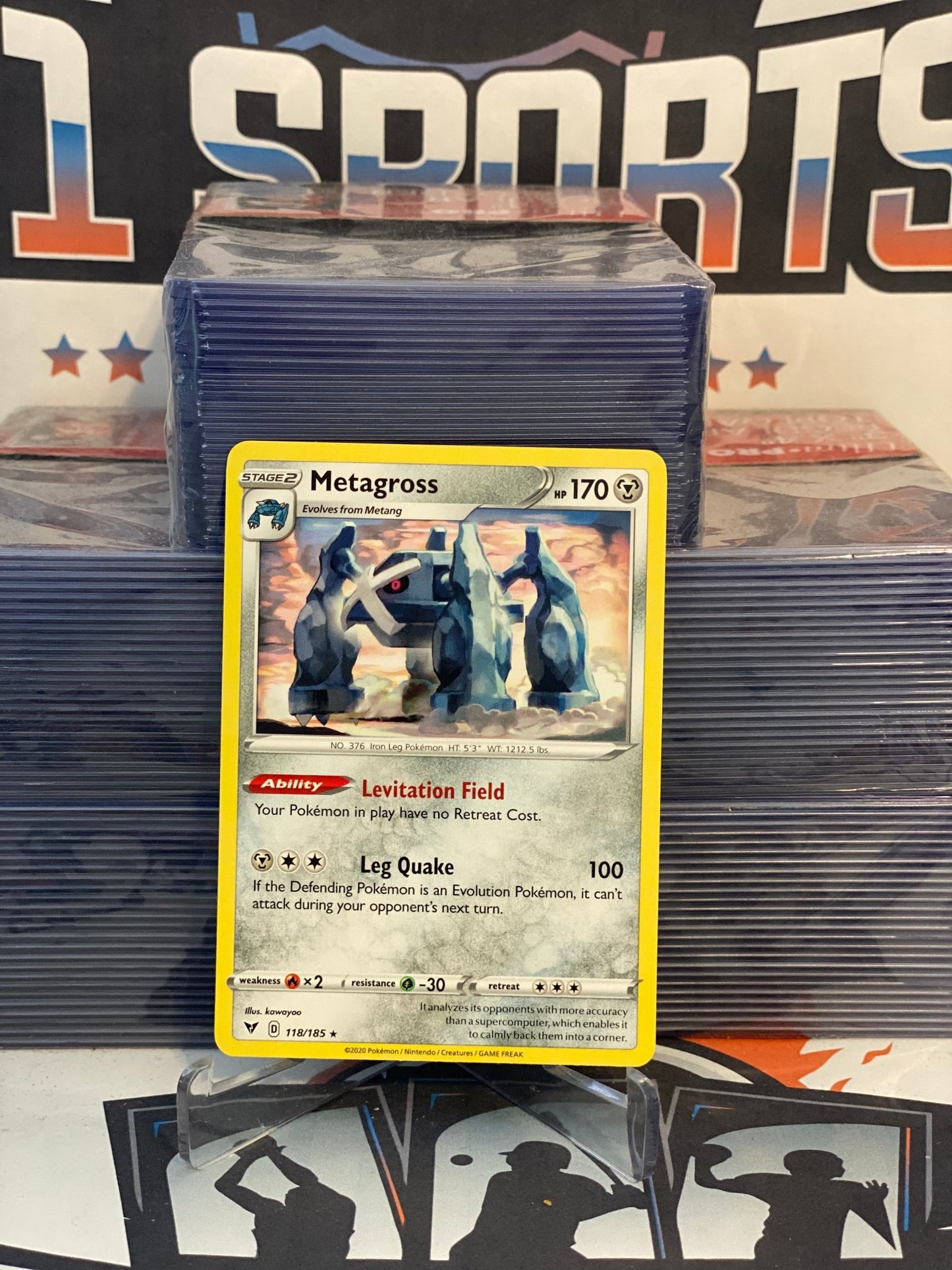 Pokemon TCG: Vivid Voltage - Metagross (Rare) #118