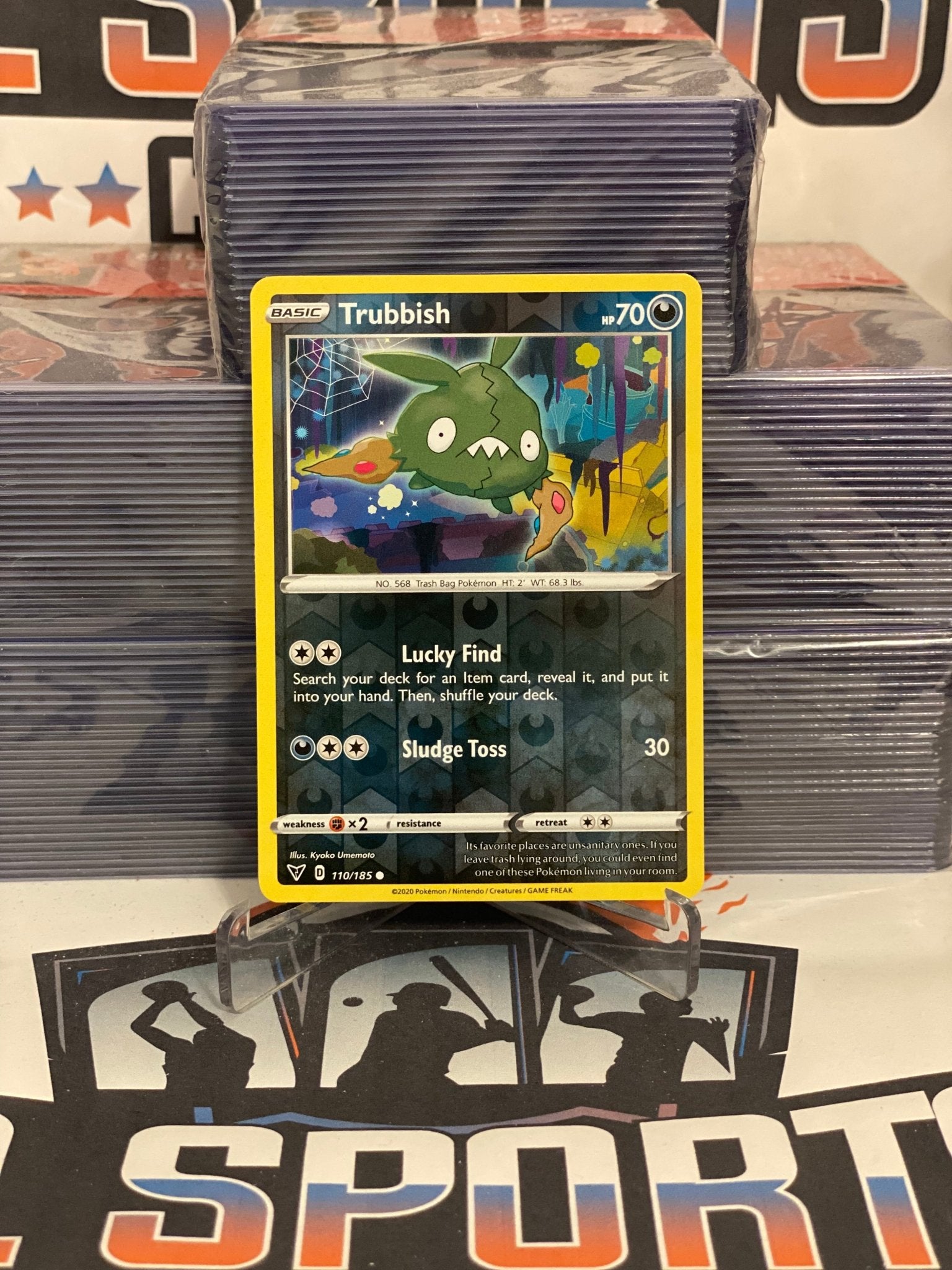 trubbish pokemon card value TCG: Vivid Voltage seleção abrangente de cartas Counts/Finish/Border:60/FullArt/No Weakness Fighting ×2 Resistance Pokémon Dracaufeu VMAX GOLD