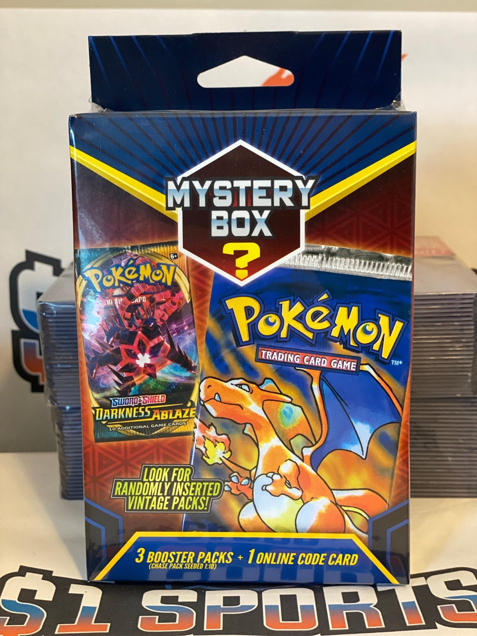 Brand New* Walmart Pokemon Mystery Box? 3 Packs With Possible Vintage!