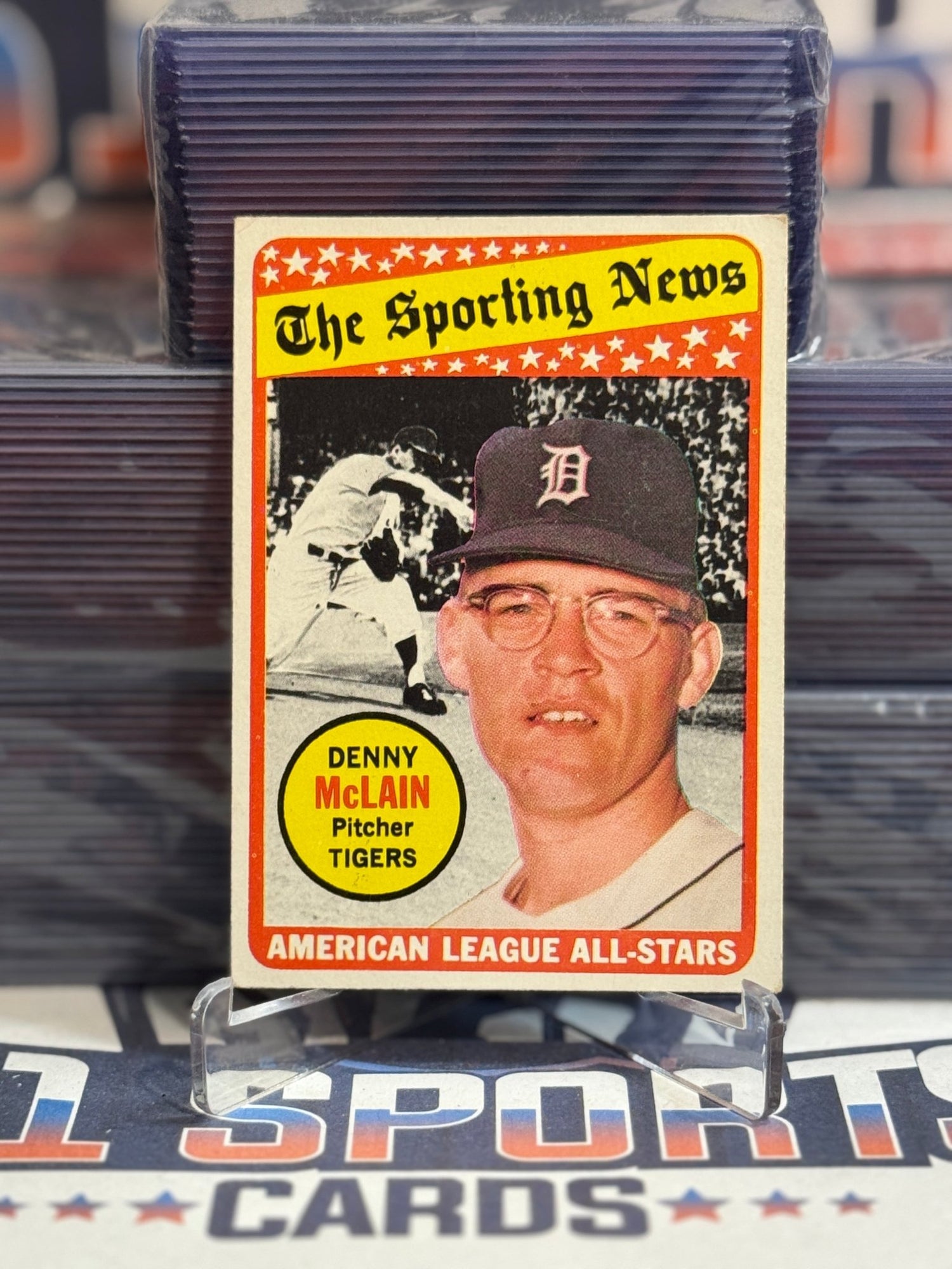 1969 Topps (Sporting News) Denny McClain 433
