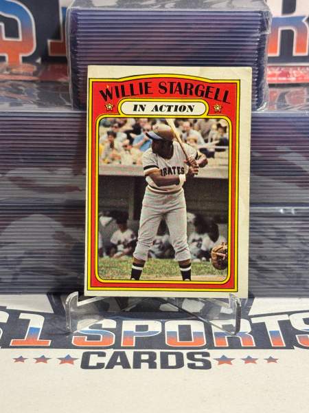 1972 Topps (In Action) Willie Stargell 448
