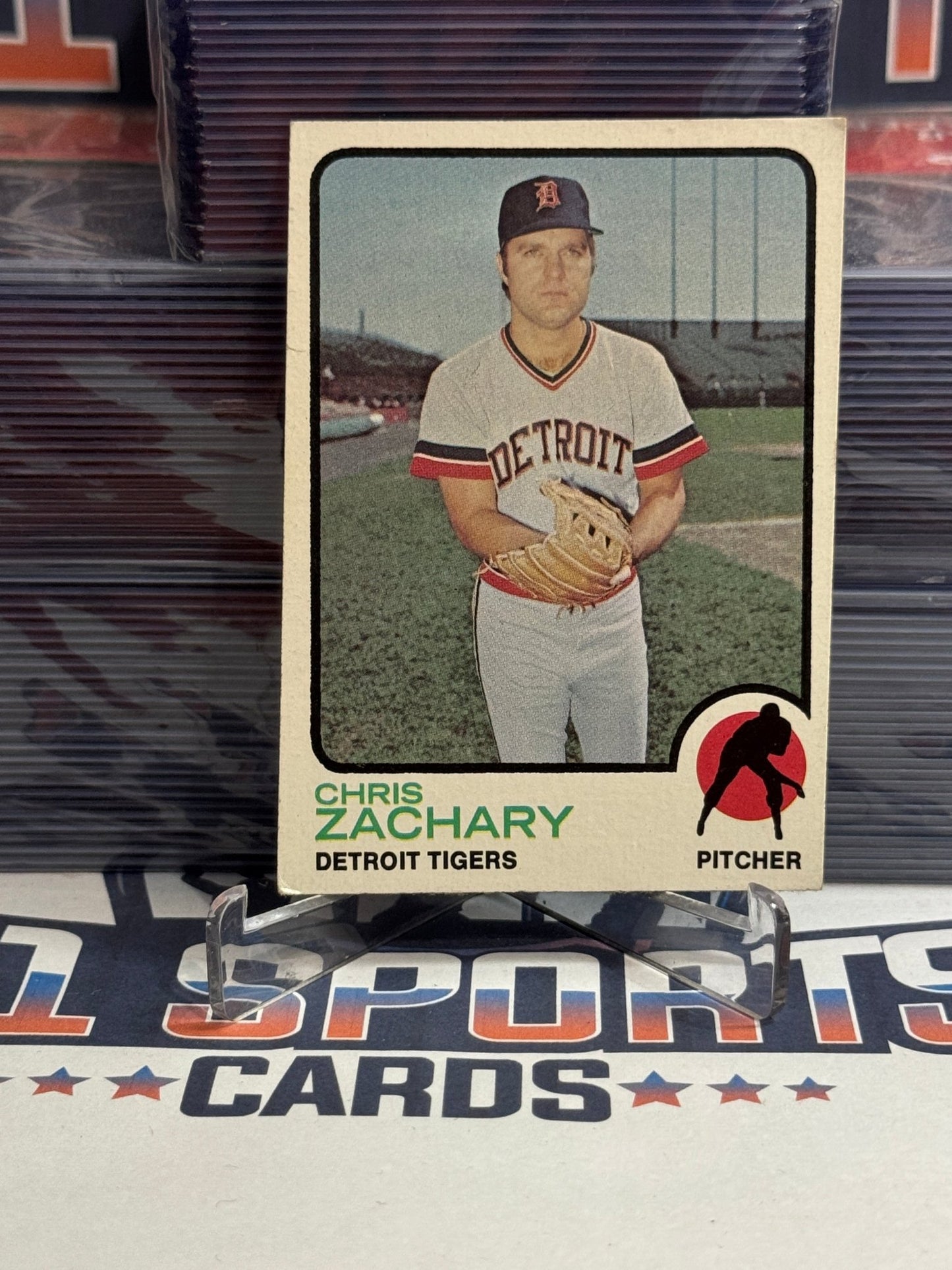 1973 Topps Chris Zachary #256