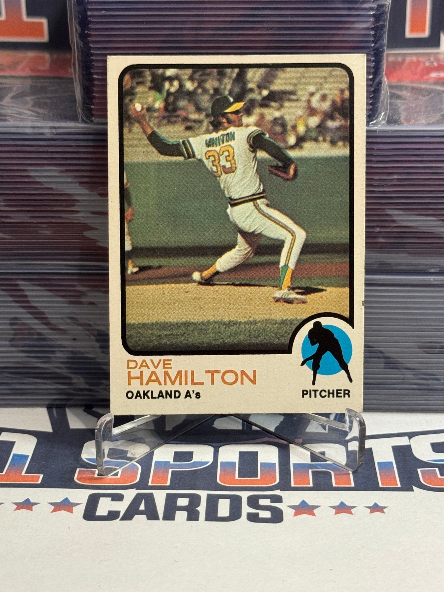 1973 Topps Dave Hamilton Rookie #214