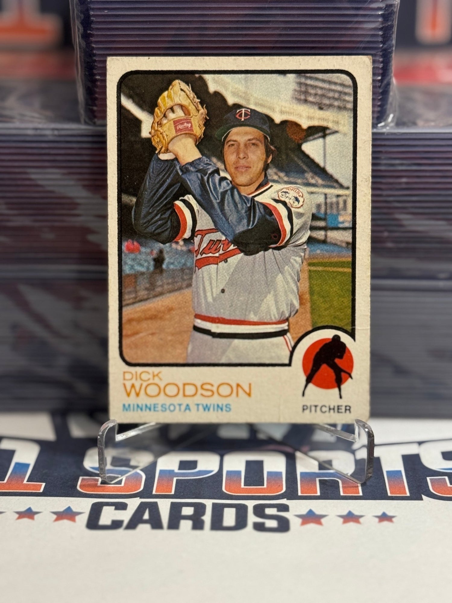 1973 Topps Dick Woodson #98