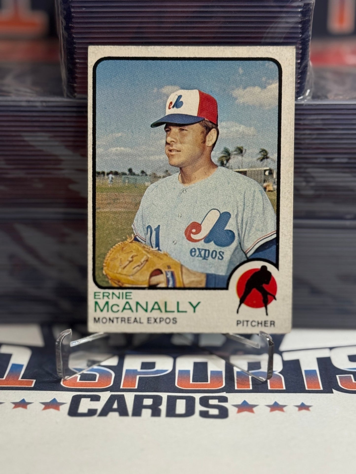 1973 Topps Ernie McAnally #484