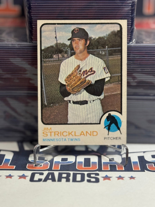 1973 Topps Jim Strickland #122