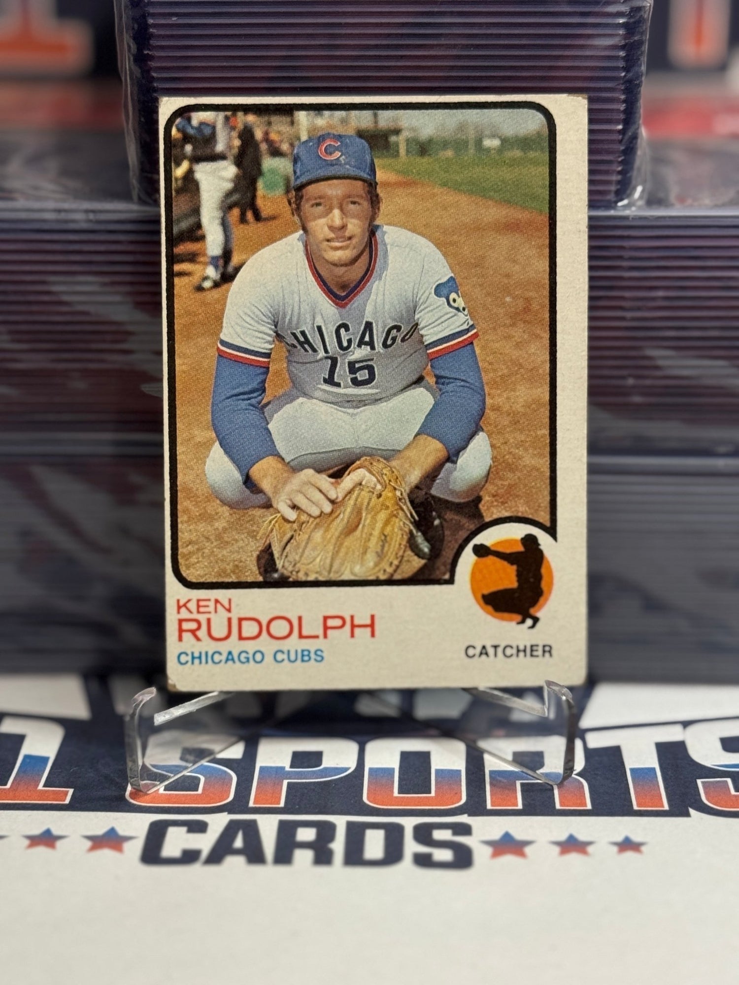 1973 Topps Ken Rudolph #414