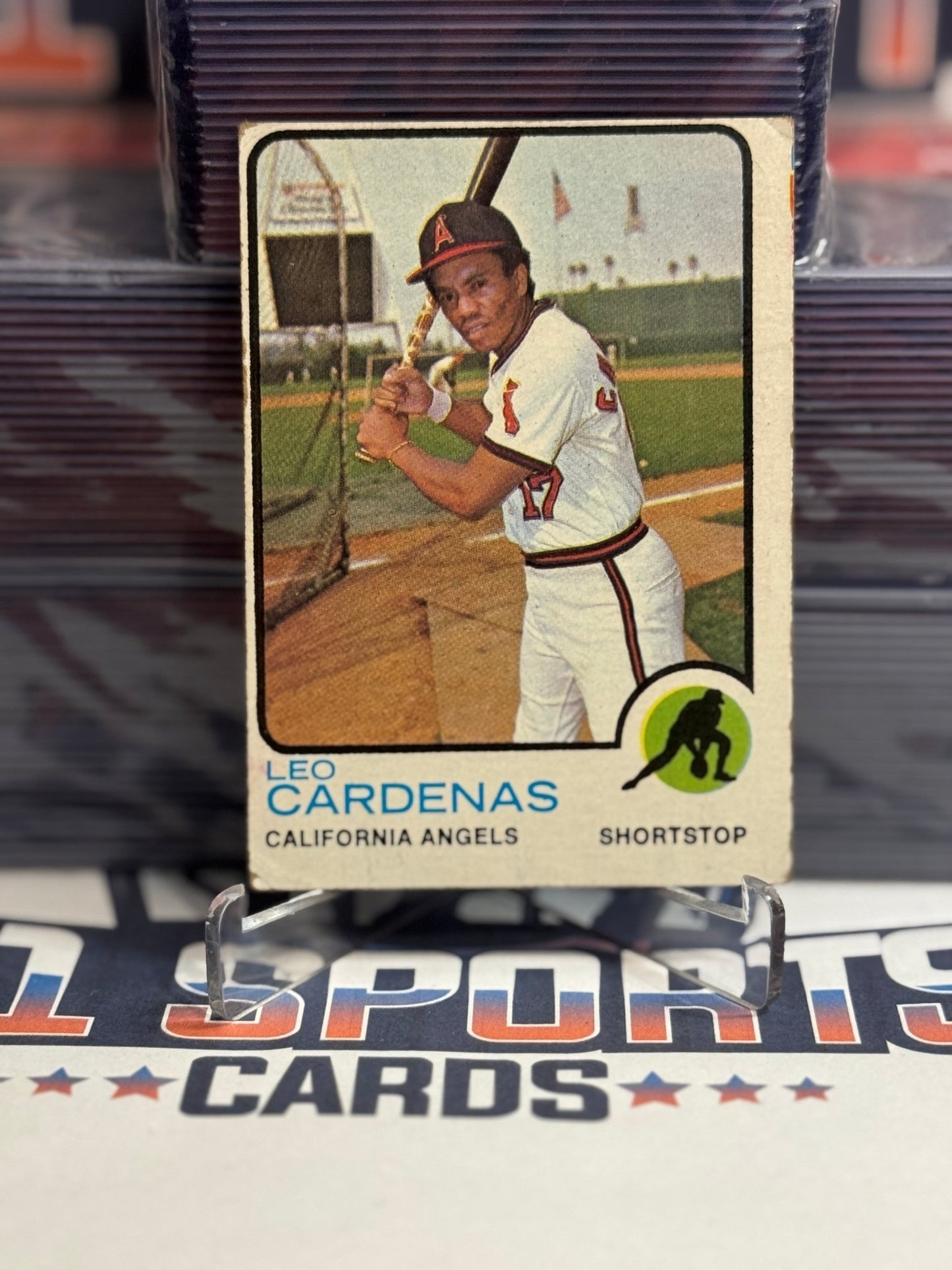 1973 Topps Leo Cardenas #522