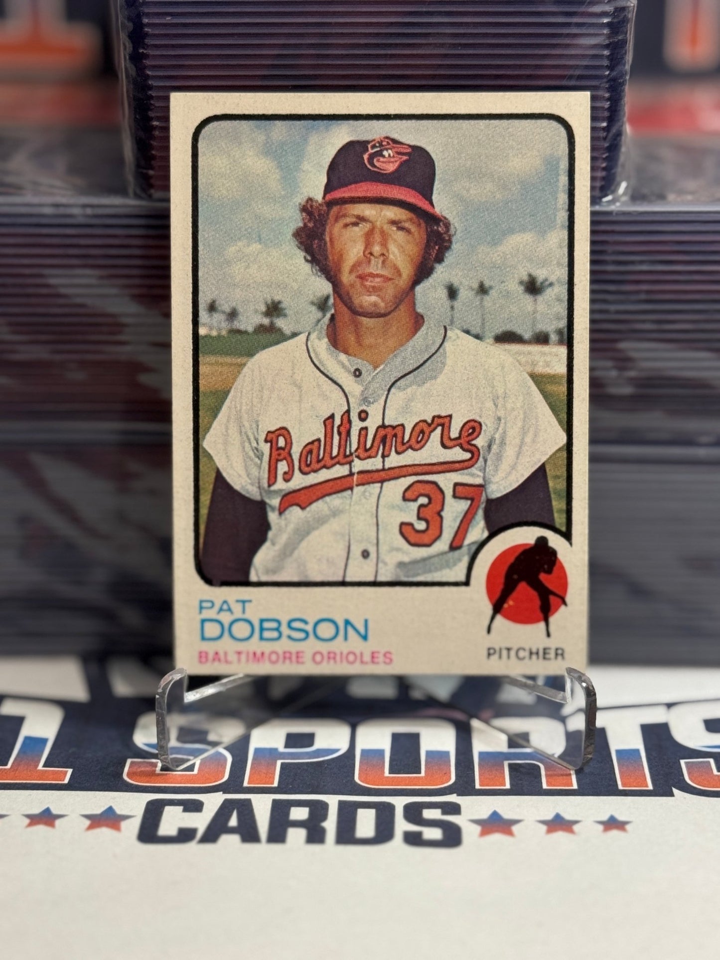 1973 Topps Pat Dobson #34