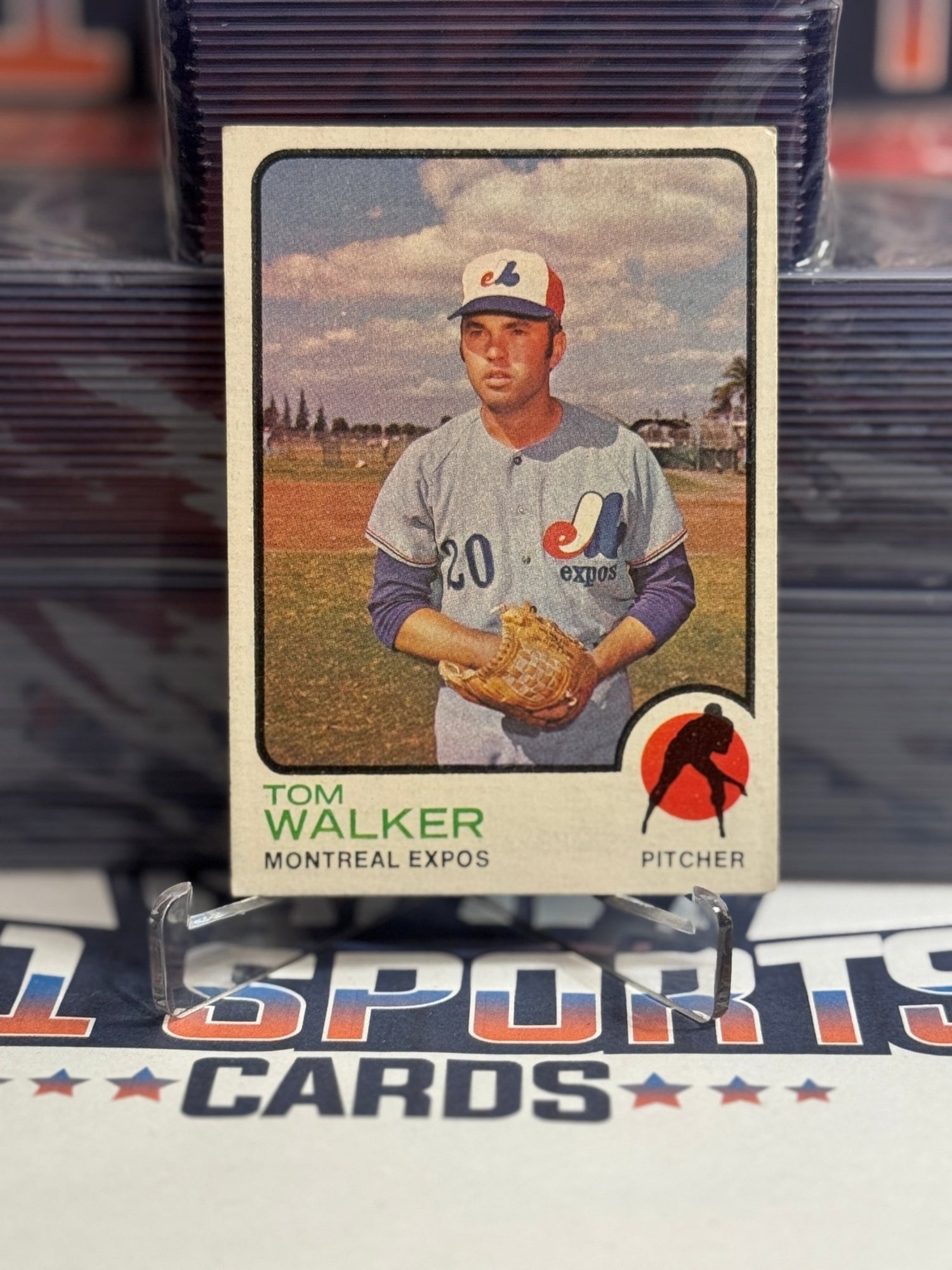 1973 Topps Tom Walker Rookie #41