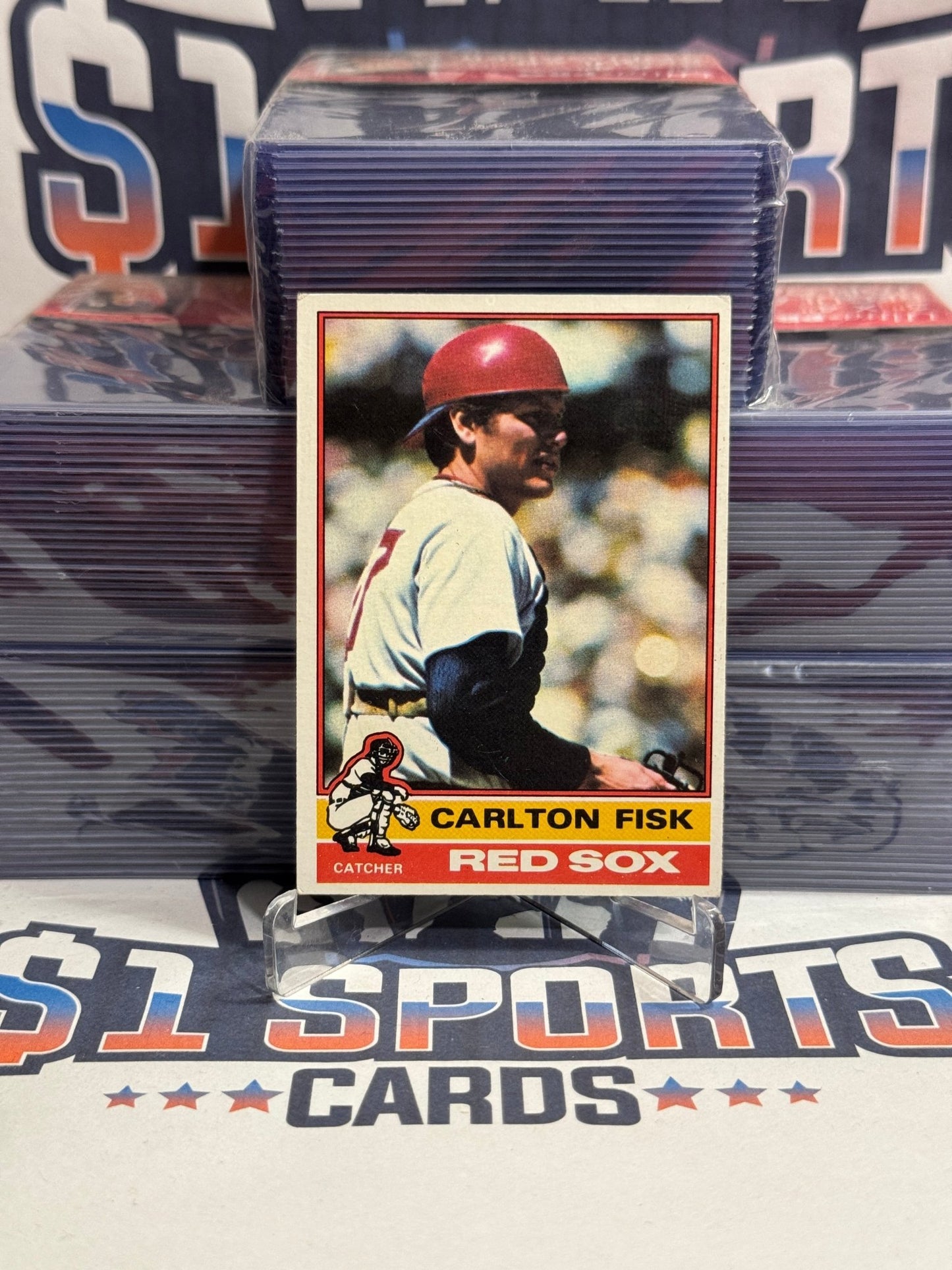 1976 Topps Carlton Fisk 365