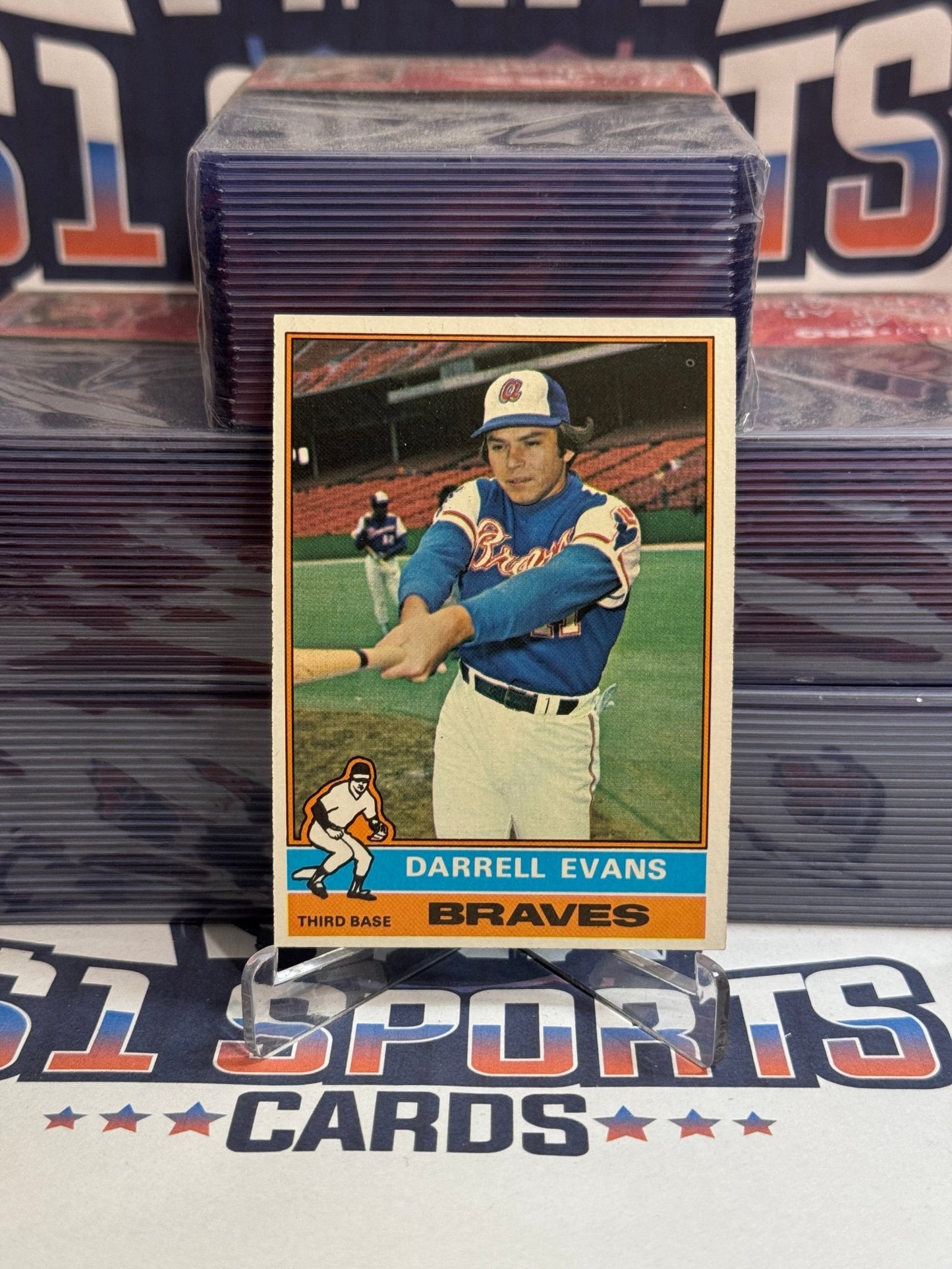 1976 Topps Darrell Evans #81