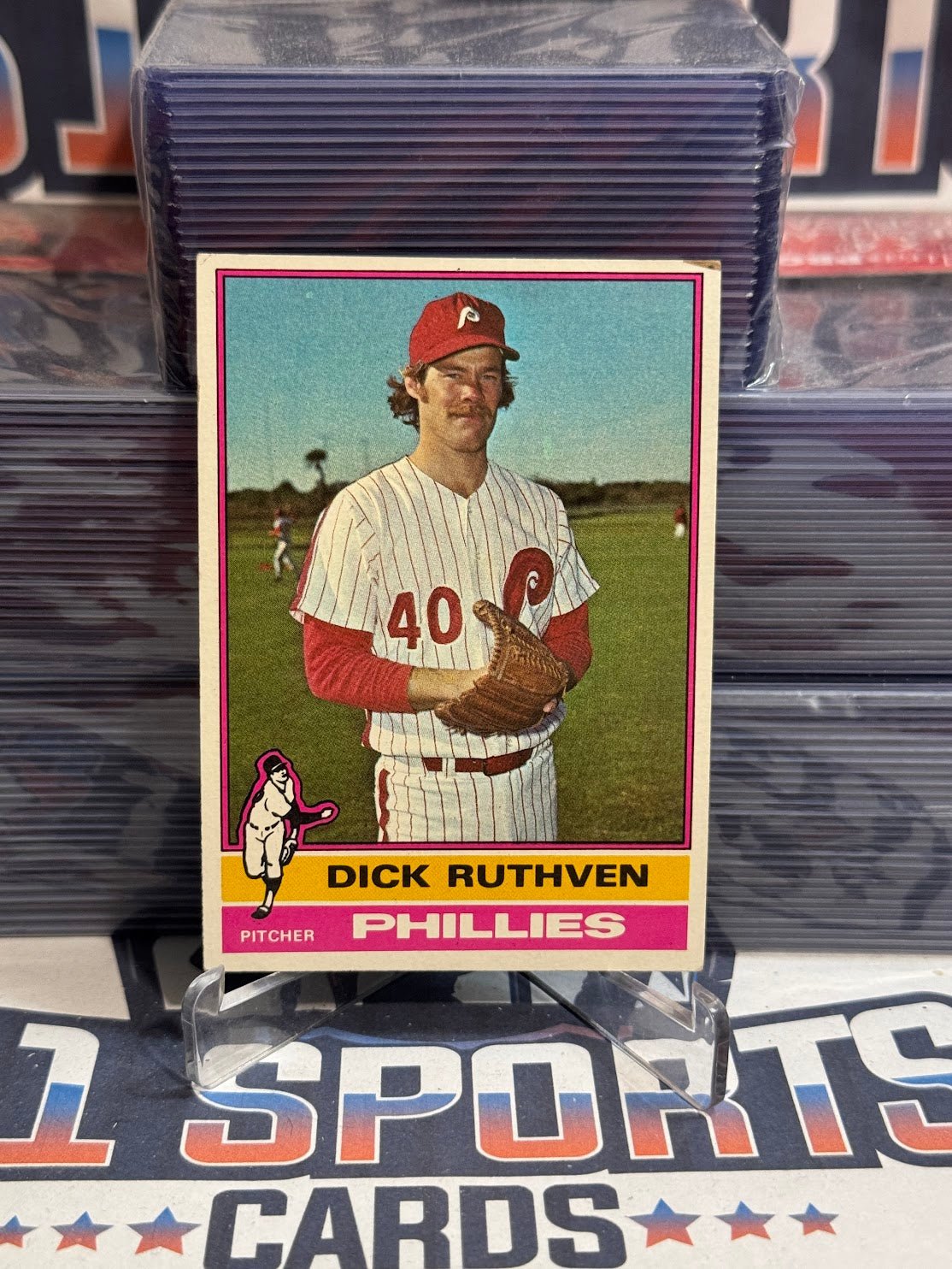 1976 Topps Dick Ruthven 431 (NM)