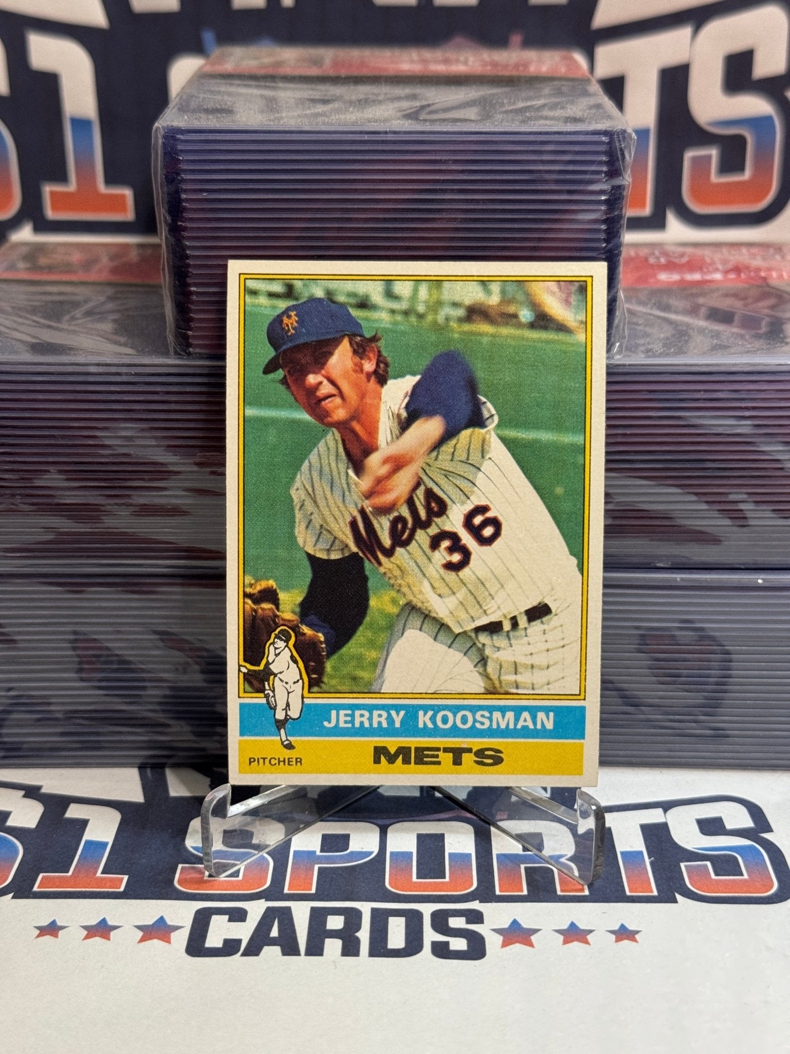 Koosman 1976 Topps Jerry Koosman #64 – $1 Sports Cards