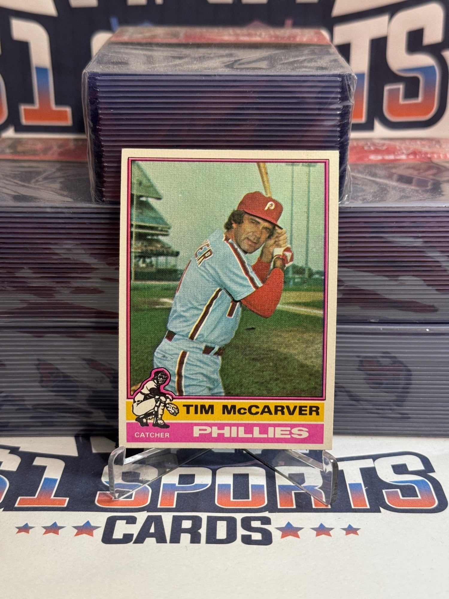 1976 Topps Tim McCarver #502