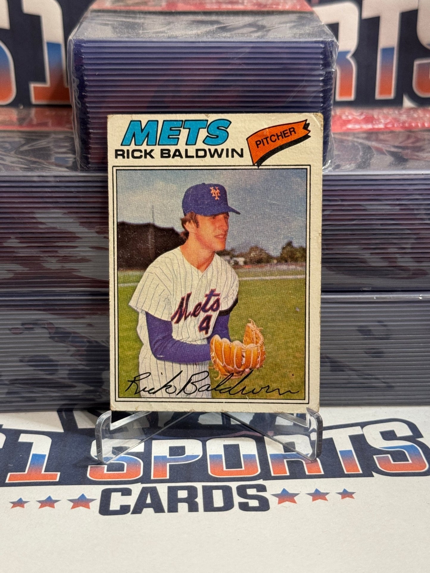 1977 Topps Rick Baldwin #587