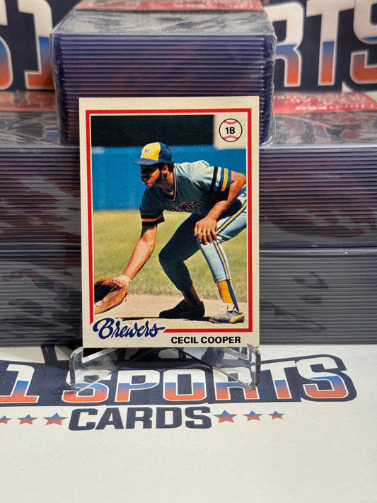 1978 Topps Cecil Cooper #154