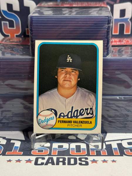 1980 Fleer Fernando Valenzuela Rookie #140